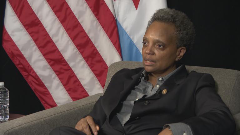 Mayor Lori Lightfoot speaks with WTTW News on Thursday, Feb. 20, 2020.