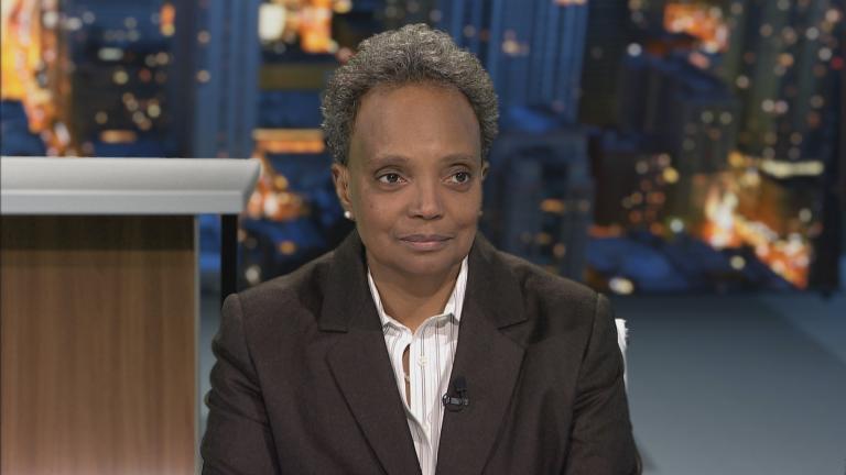 Mayor Lori Lightfoot appears on "Chicago Tonight" on Jan. 3, 2023. (WTTW News)