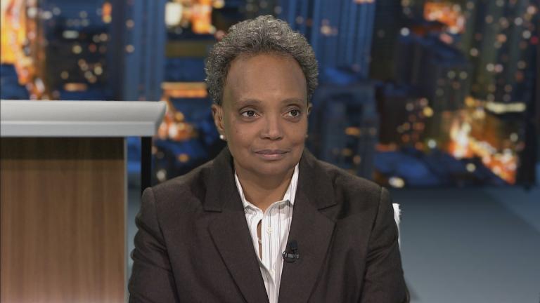 Mayor Lori Lightfoot appears on "Chicago Tonight" on Jan. 3, 2023. (WTTW News)