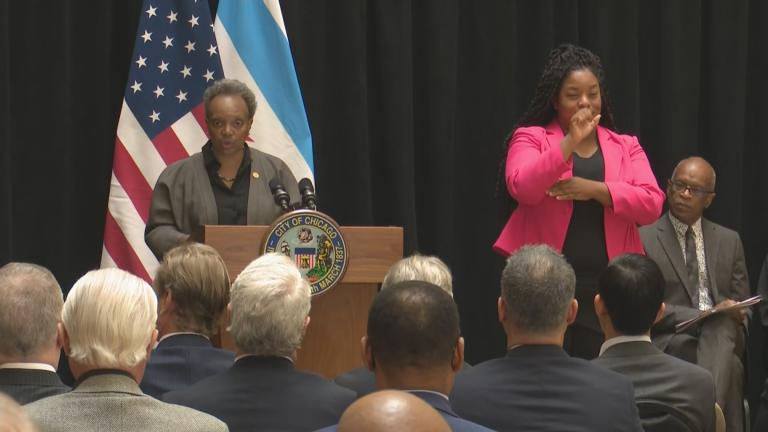 Mayor Lori Lightfoot. (WTTW News)