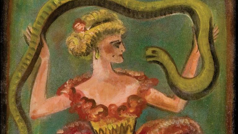 Louis Michel Eilshemius, Snake Dancer, Ricco Maresca Gallery