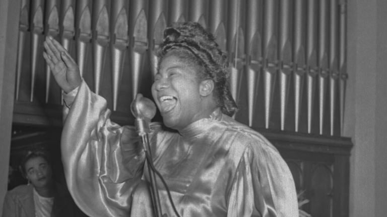 Gospel pioneer Mahalia Jackson. (Courtesy of “Gospel” docuseries)