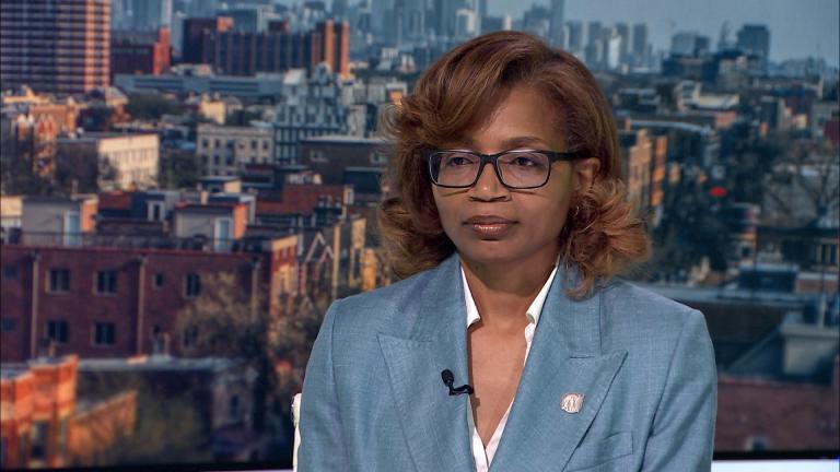 CPS CEO Macquline King appears on the July 29, 2026, episode of "Chicago Tonight." (WTTW News)