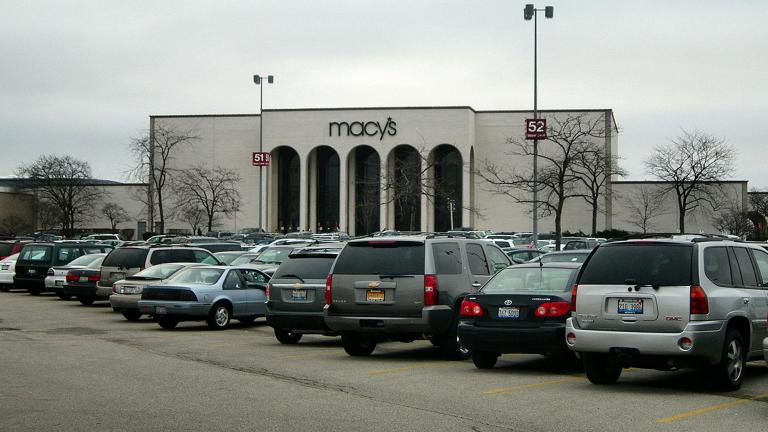 Macy's department store at Hawthorn Mall in Vernon Hills.