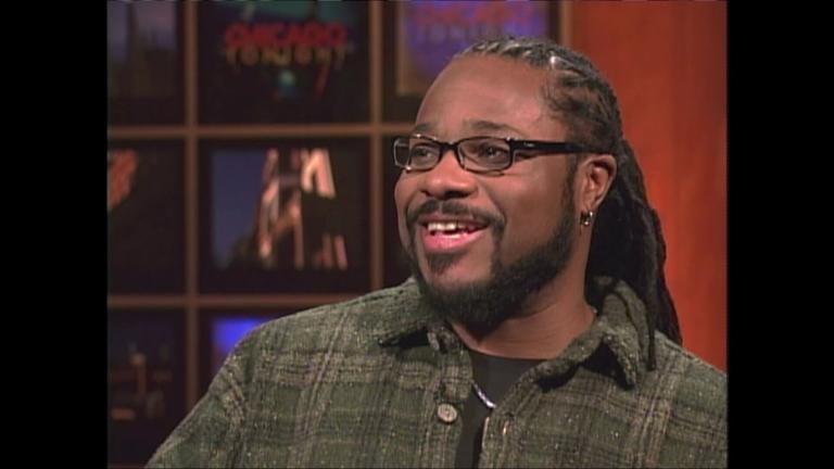 Malcolm-Jamal Warner appears on “Chicago Tonight” in 2006. (WTTW News)