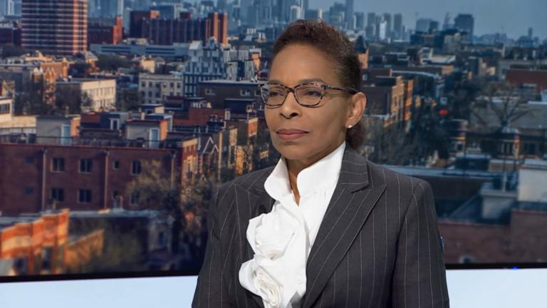 Mary Richardson-Lowry appears on "Chicago Tonight" on July 17, 2025. (WTTW News)