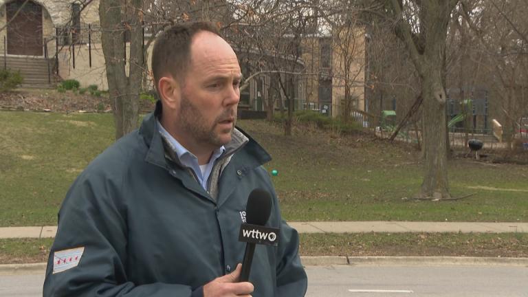 Ald. Matt O’Shea speaks with WTTW News on Monday, March 30, 2020.