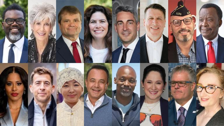 Candidates are lining up to run for Chicago mayor. (Campaign and social media photos)