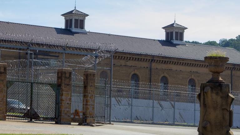 Menard Correctional Center in Menard, Ill., is pictured on Aug. 24 2026. (Blair Paddock / WTTW News)