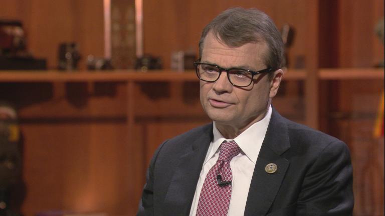 U.S. Rep. Quigley appears on “Chicago Tonight” on Nov. 25, 2019. (WTTW News)