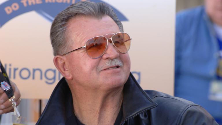 Mike Ditka is pictured at a pre-Super Bowl XLII event on Feb. 2, 2008. (Tami Heilemann / Department of the Interior) 