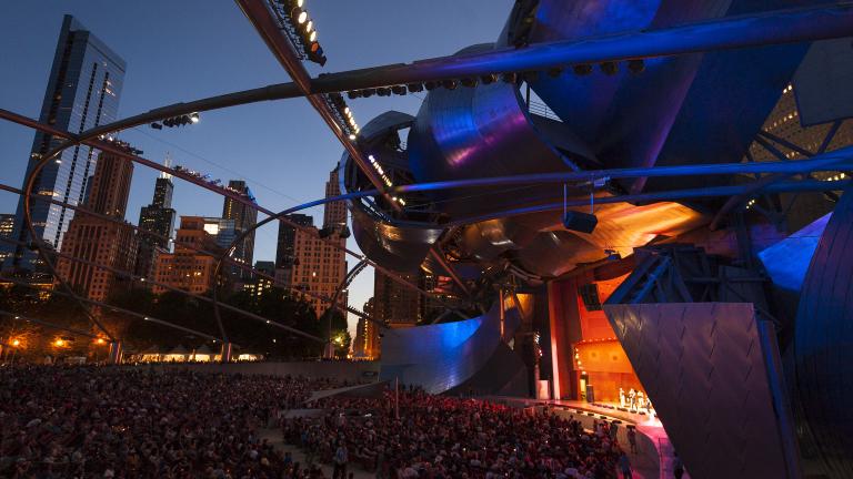2017 Chicago Blues Festival in Millennium Park (Photo credit: City of Chicago, DCASE) 2017 Chicago Blues Festival in Millennium Park (Photo credit: City of Chicago, DCASE)