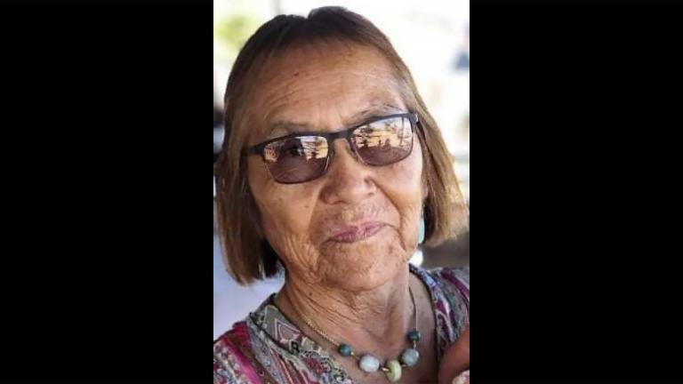 In this undated photo provided by her niece Seraphine Warren, Navajo rug weaver Ella Mae Begay, 62, is shown. Begay is one of thousands of missing Indigenous women in the U.S. (AP Photo)