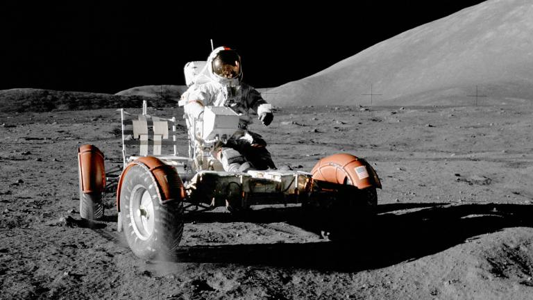 An image from the 1972 Apollo mission. (Credit: NASA)