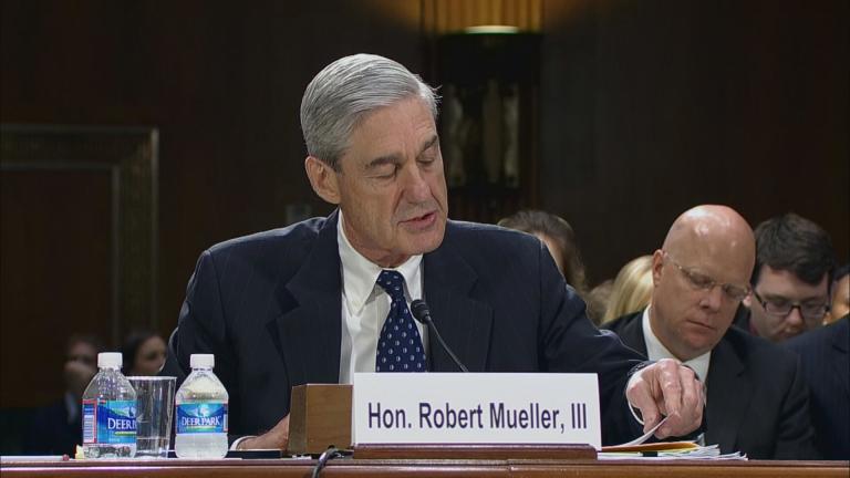 Special counsel Robert Mueller 