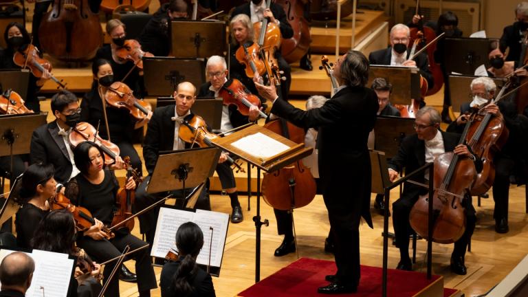 Music Director Riccardo Muti opens his 13th year with the Chicago Symphony Orchestra in a program that included the U.S. Premiere of Coleridge-Taylor’s “Solemn Prelude” and works by Brahms and Tchaikovsky. (Credit: Todd Rosenberg)