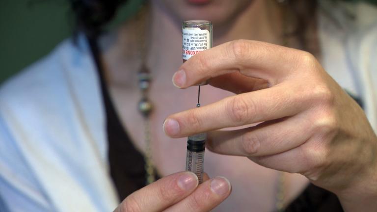 Naloxone reverses an opioid overdose if administered in time. (WTTW News)