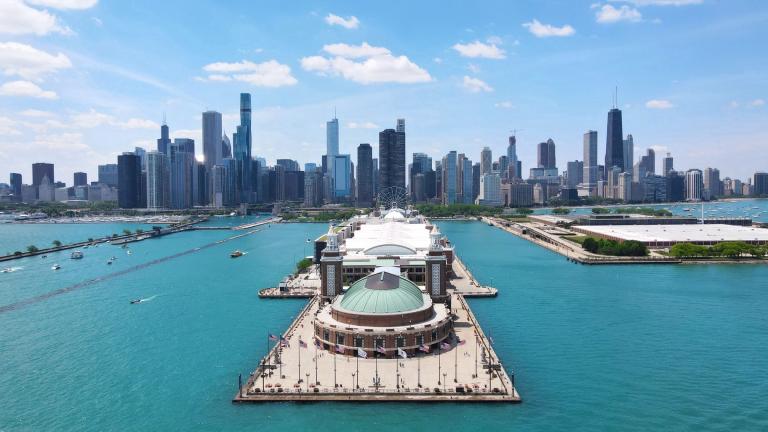 Navy Pier is pictured in a file photo. (Wirestock via iStock) 