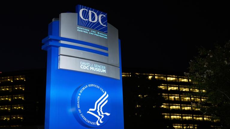 FILE - A sign marks the entrance to the U.S. Centers for Disease Control and Prevention headquarters Aug. 27, 2025, in Atlanta. (AP Photo / Brynn Anderson, File)