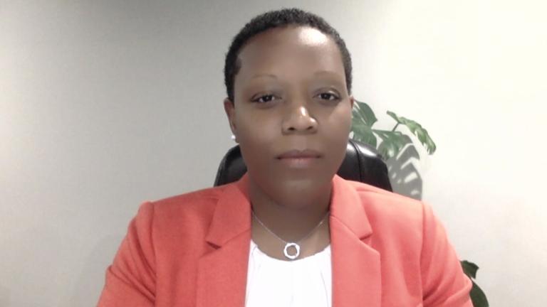 Nneka Jones Tapia appears on "Chicago Tonight" on May 19, 2022. (WTTW News)