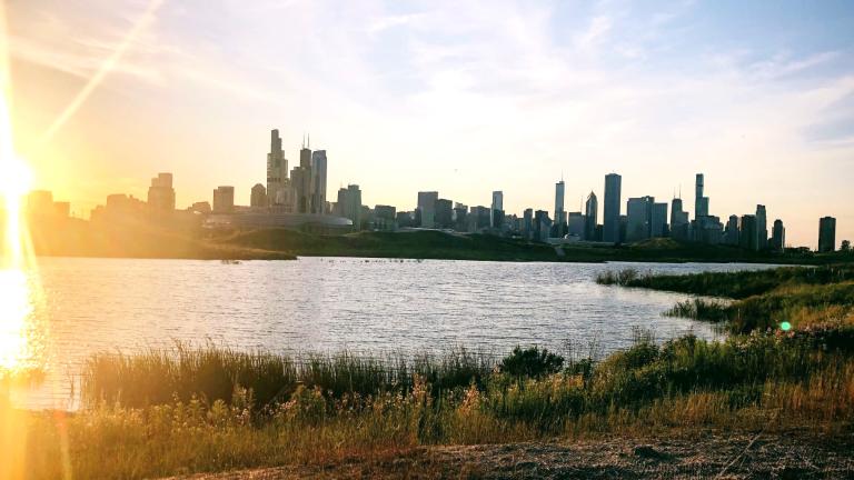 Skyline views from Northerly Island Park. (Chicago Park District / Facebook)