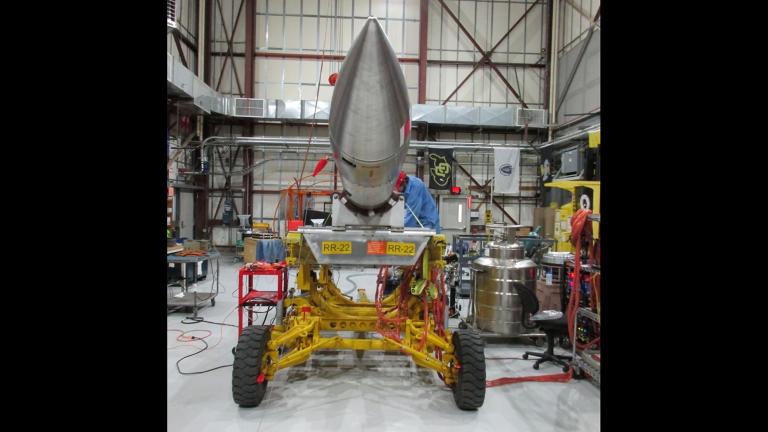 The Northwestern-built Micro-X rocket will carry a high-powered X-ray device to capture unprecedented images of astronomical objects. (Northwestern University / Instagram)