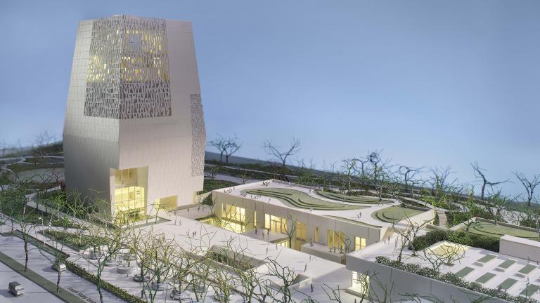 Obama Presidential Center campus rendering (Courtesy Obama Foundation)