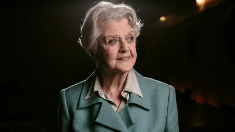 Angela Lansbury poses for a portrait during press day for “Blithe Spirit” in Los Angeles on Dec. 16, 2014. (Photo by Casey Curry / Invision / AP, File)