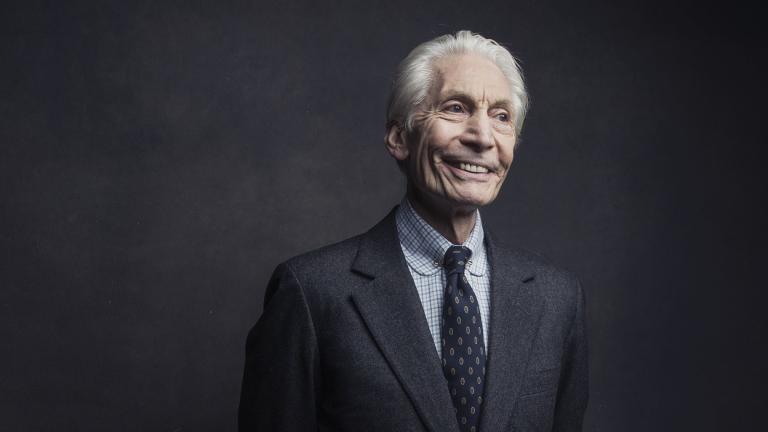 Charlie Watts of the Rolling Stones poses for a portrait on Nov. 14, 2016, in New York. (Photo by Victoria Will / Invision / AP, File)