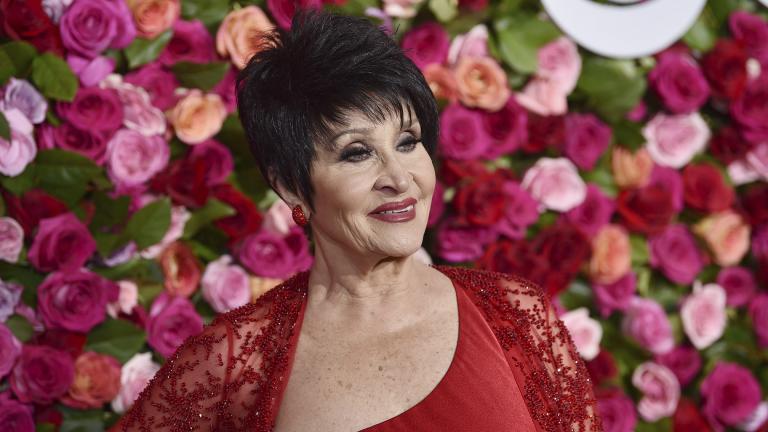Chita Rivera arrives at the 72nd annual Tony Awards at Radio City Music Hall on Sunday, June 10, 2018, in New York. (Photo by Evan Agostini / Invision / AP, File)