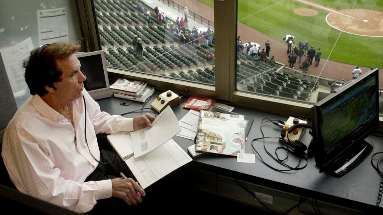 Ed Farmer, White Sox Broadcaster, Former Pitcher, Dies at 70 In this April 28, 2008, photo, radio broadcaster Ed Farmer is shown in the broadcast booth before a baseball game between the Baltimore Orioles and Chicago White Sox in Chicago. (Rich Hein / Chicago Sun-Times via AP, File)