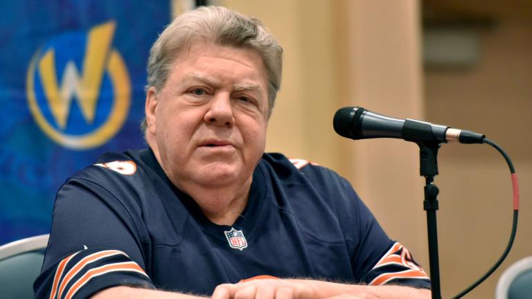 George Wendt participates during a Q&A panel on Day 2 at Wizard World at the Donald E Stephens Convention Center, Saturday, Aug. 24, 2019, in Chicago. (Photo by Rob Grabowski/Invision/AP, file)