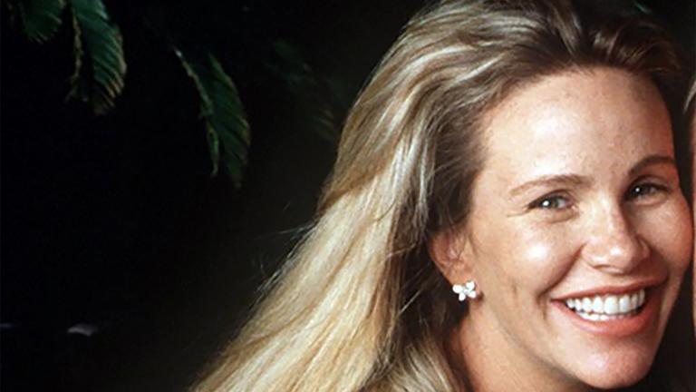 FILE - This May 28, 1998 file photo shows Tawny Kitaen. Kitaen, the sultry red-haired actress who appeared in rock music videos during they heyday of MTV, has died. (Bruce C. Strong / The Orange County Register via AP) 