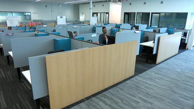 A file photo of an office. (WTTW News)