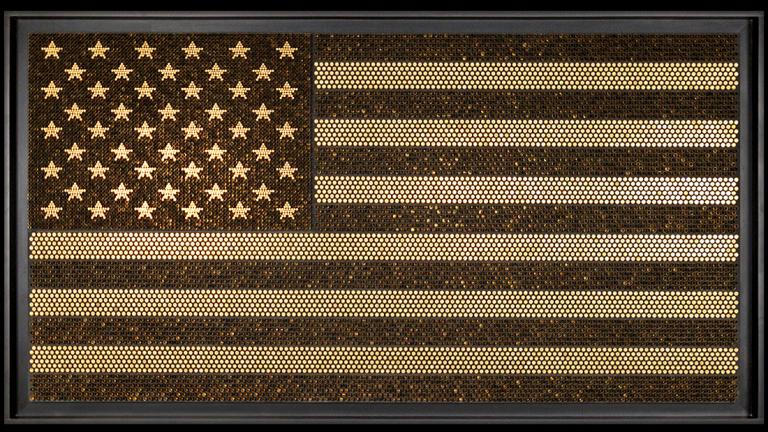 Evan Haase, “Old Glory,” 2015. (Courtesy of the Jackson Junge Gallery)