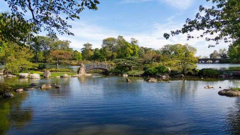 The Garden of the Phoenix (Osaka Garden) is one of the most popular features in Jackson Park. (Jon Lauriat / iStock)
