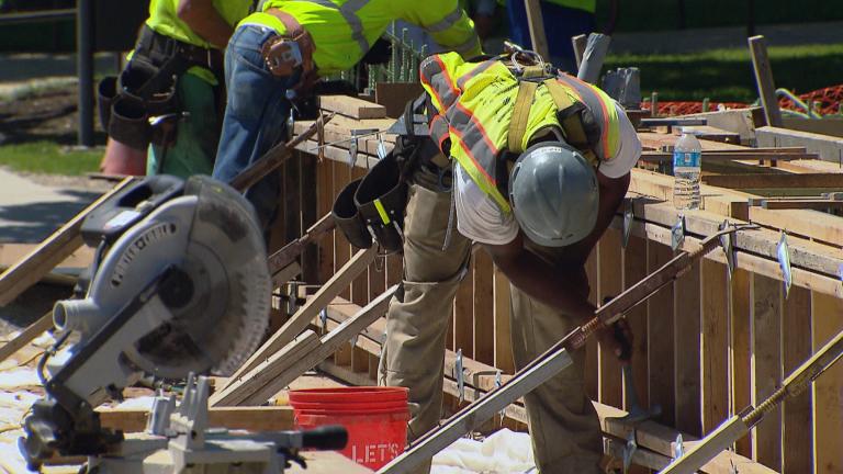 Temperatures have been reaching record breaking levels across the country — affecting working conditions for farmers, those in construction, and even delivery workers. (WTTW News)