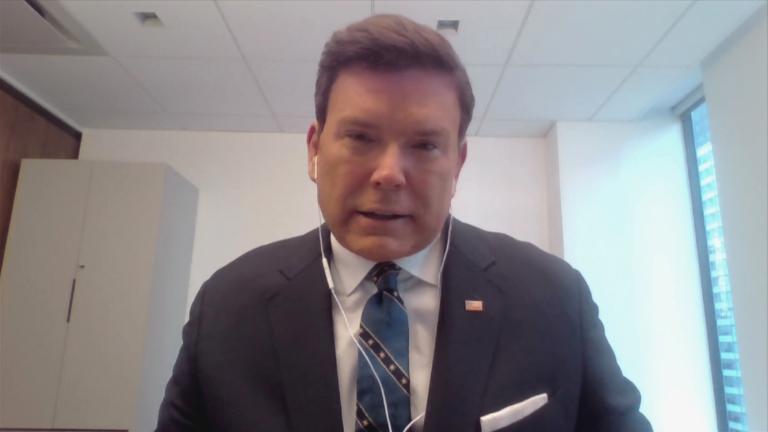 Bret Baier appears on “Chicago Tonight.” (WTTW News)