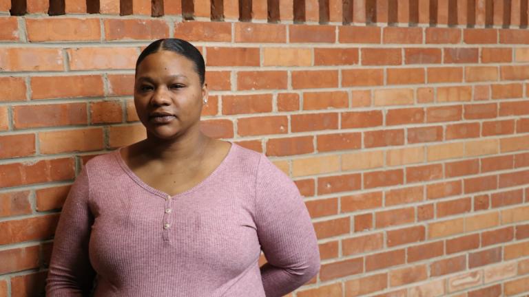 Paige McCulloch-Burton was attacked while working as a CTA bus driver. (Dan Lambert / WTTW News)