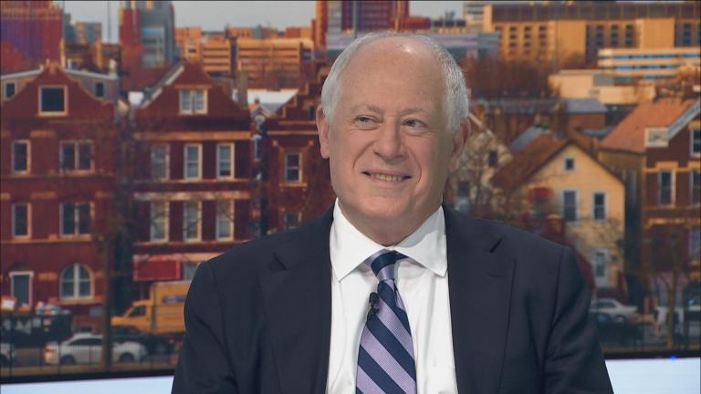 Pat Quinn appears on "Chicago Tonight" on Nov. 17, 2022. (WTTW News)