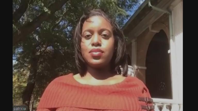 Patricia Easley appears on “Black Voices” on Sunday, Oct. 4, 2020. (WTTW News) Patricia Easley appears on “Black Voices” on Sunday, Oct. 4, 2020. (WTTW News)