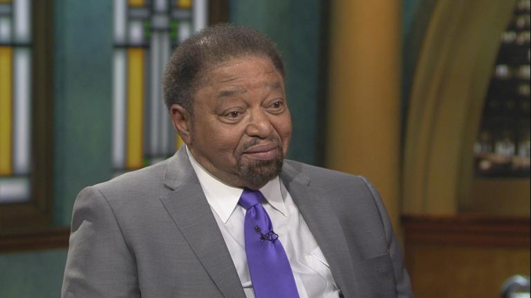 Paul Adams III appears on “Chicago Tonight” on Jan. 20, 2020. (WTTW News)
