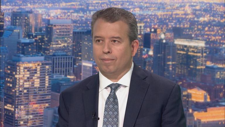 Chicago Public Schools CEO Pedro Martinez appears on “Chicago Tonight” on May 7, 2024. (WTTW News)