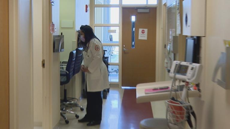 File photo of person in a medical setting. (WTTW News)
