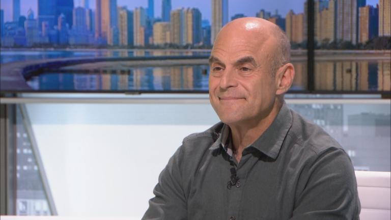 Peter Sagal appears on “Chicago Tonight” on July 23, 2024. (WTTW News)