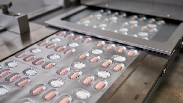This image provided by Pfizer shows its COVID-19 pills. Drugmaker Pfizer said Tuesday, Nov. 16, 2021, it is submitting its experimental pill for U.S. authorization, setting the stage for a likely launch in coming weeks. (Pfizer via AP)