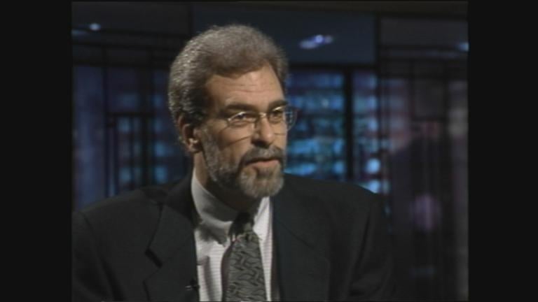 Bulls Coach Phil Jackson appears on “Chicago Tonight” on Oct. 26, 1995. (WTTW News)