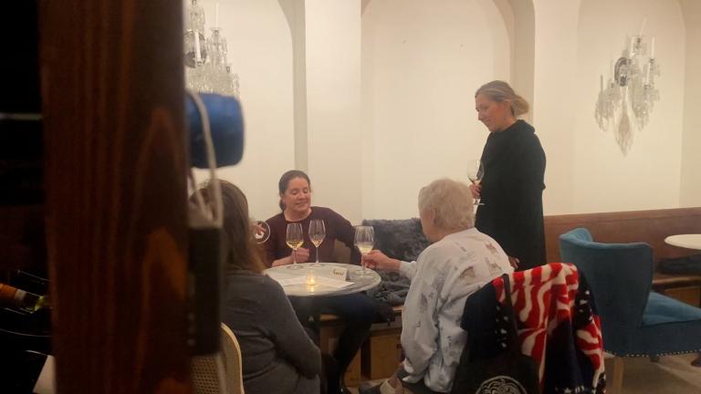 Liz Ahearn opened Picnic Wine and Provisions in Rogers Park seven months before the pandemic hit. (Joanna Hernandez / WTTW News)