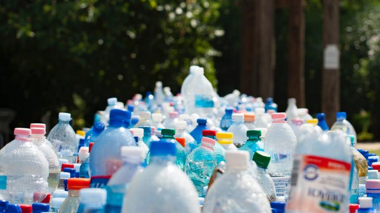 Recycling Plastic Bottles and Caps for Improving Plastic Bag Storage