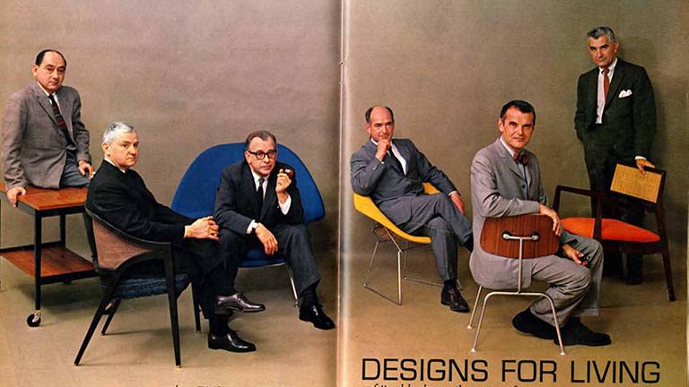 "Designs for Living" article in July 1961 Playboy magazine issue. (Courtesy of Elmhust Art Museum)